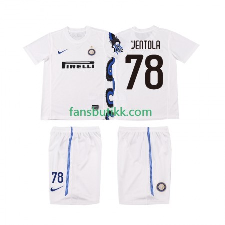 Fotballdrakt Inter Milan VENTOLA 78 2010 2011 Barn Retro Bortetrøye Kortermet